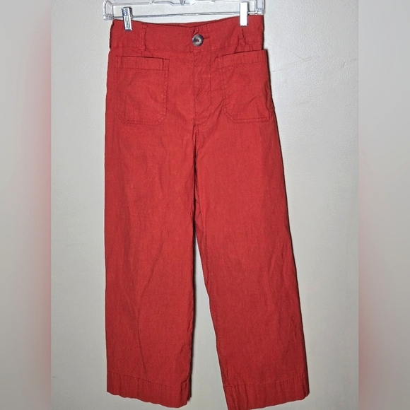 Anthropologie Colette Linen Wide Leg Pant Quiet Luxury, Size 23 - Picture 1 of 3